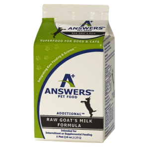 Answers Raw Fermented Goat Milk