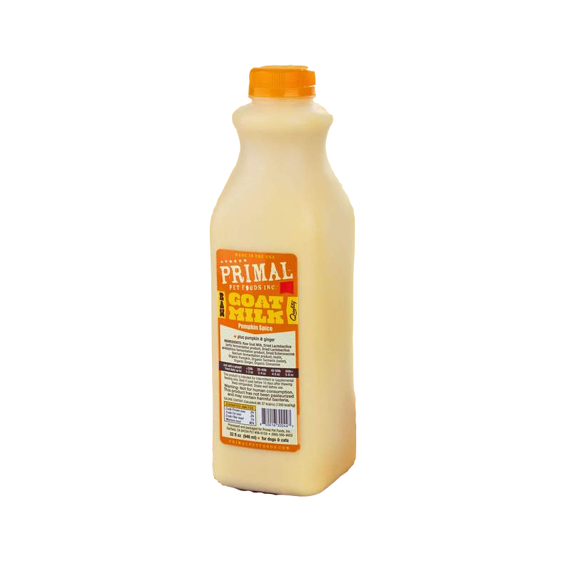 Primal Raw Goat Milk+ Pumkin Spice