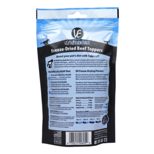 Vital Essentials Beef Freeze-Dried Grain Free Meal Boost Topper 6oz