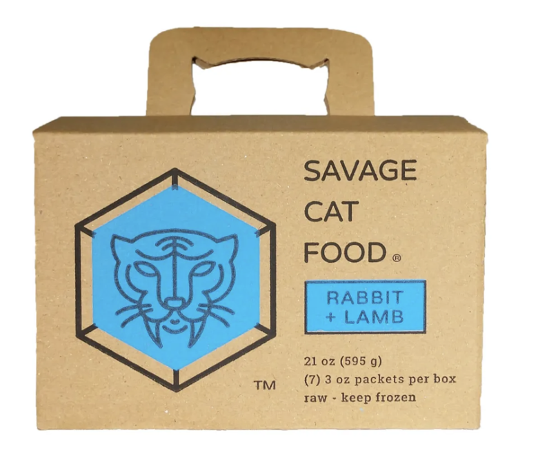 Savage Cat Rabbit + Lamb Box