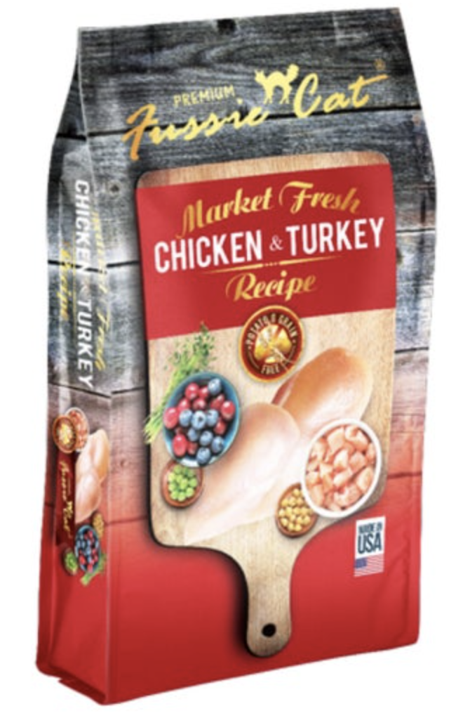 Fussie Cat Market Fresh Chicken & Turkey Formula Dry Cat Food