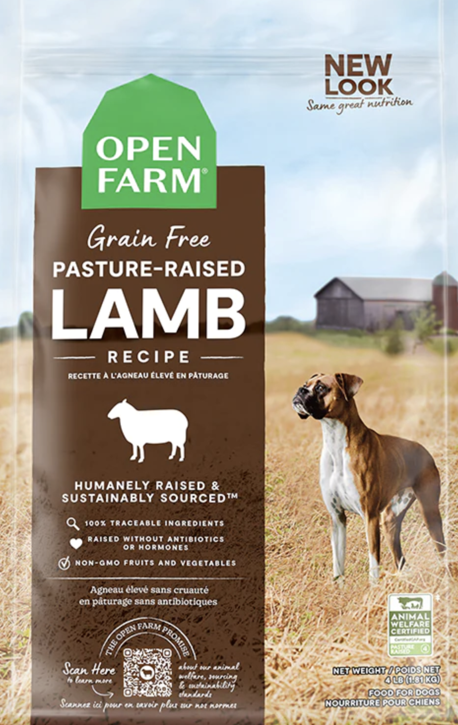 Open Farm Pasture-Raised Lamb Grain-Free Dry Dog Food