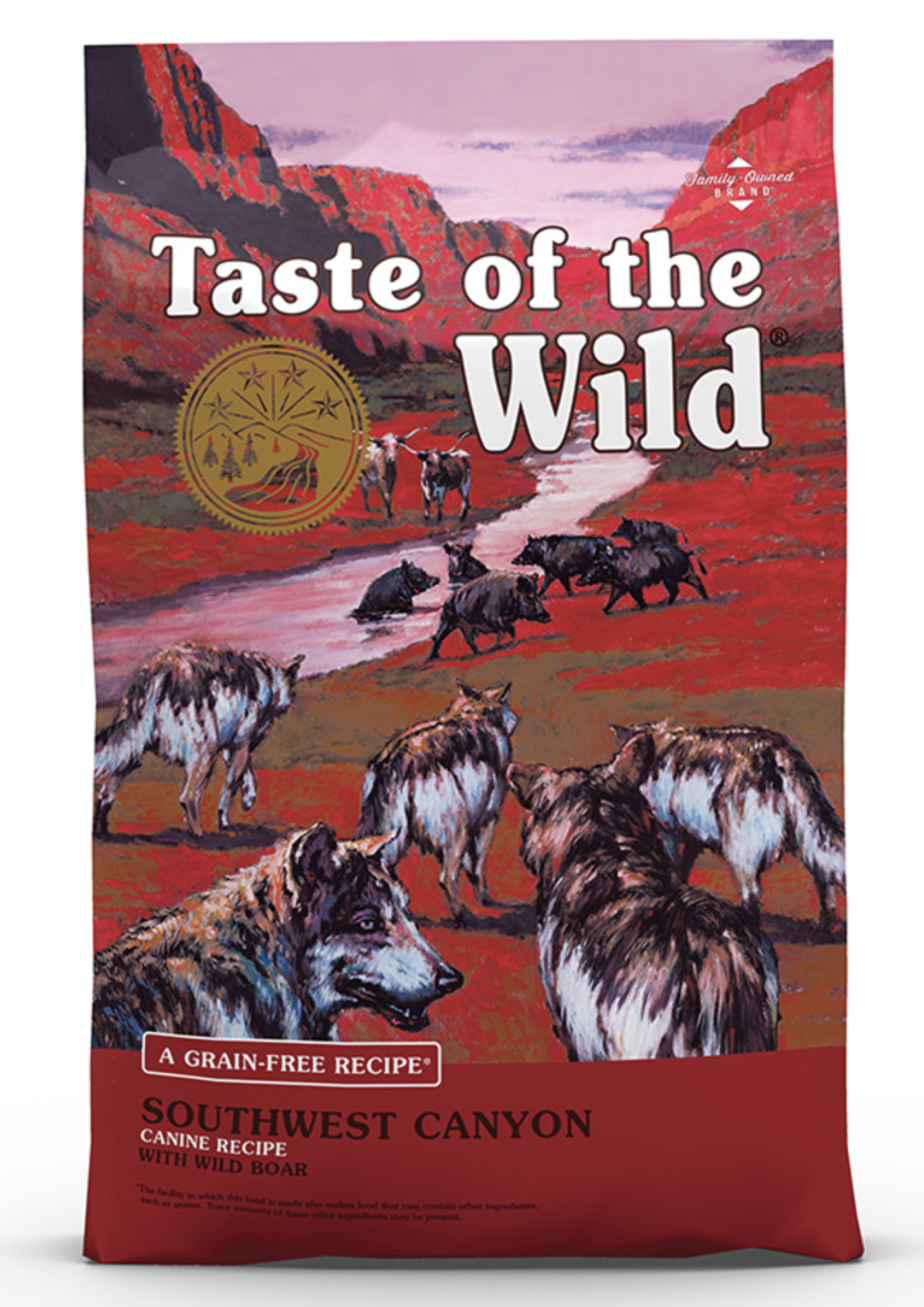 Taste of the Wild Grain-Free Southwest Canyon Canine Recipe w/ Wild Boar Dry Dog Food
