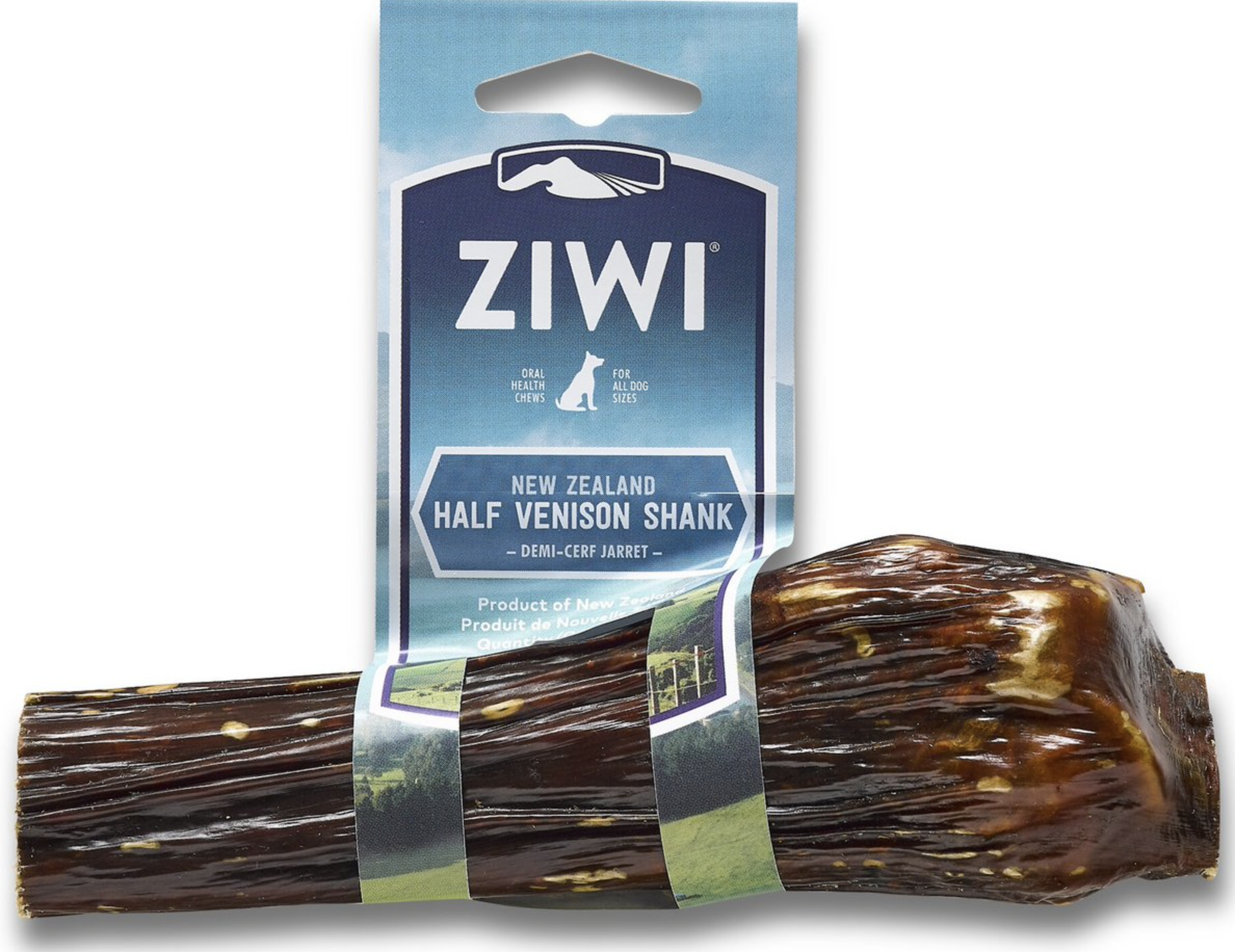 ZIWI Peak Deer Shank Bone Dog Chew