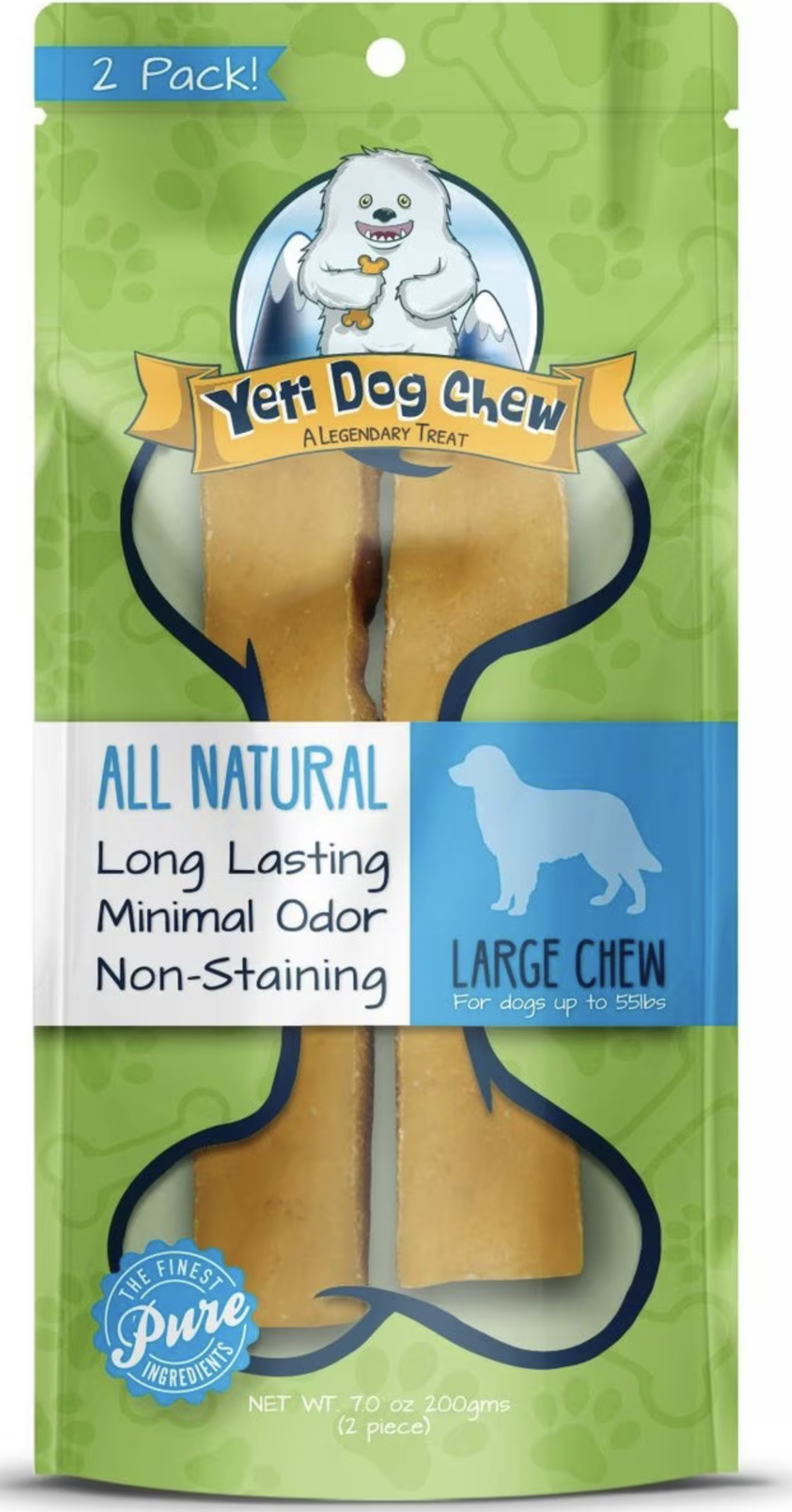 Yeti Dog Chew Large Himalayan Cheese Dog Treats