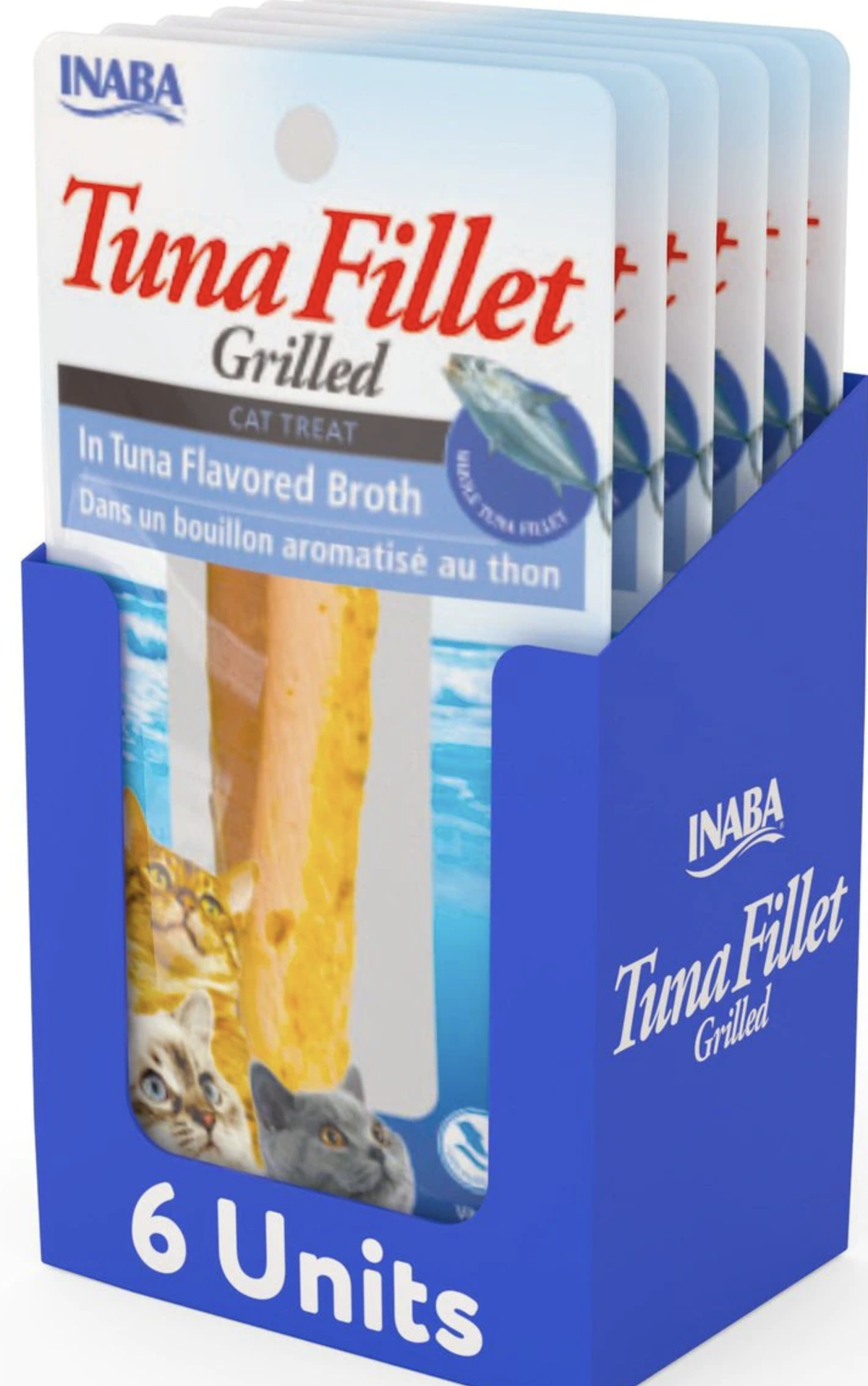 Inaba Ciao Grilled Tuna Fillet in Tuna Flavored Broth Cat Treat