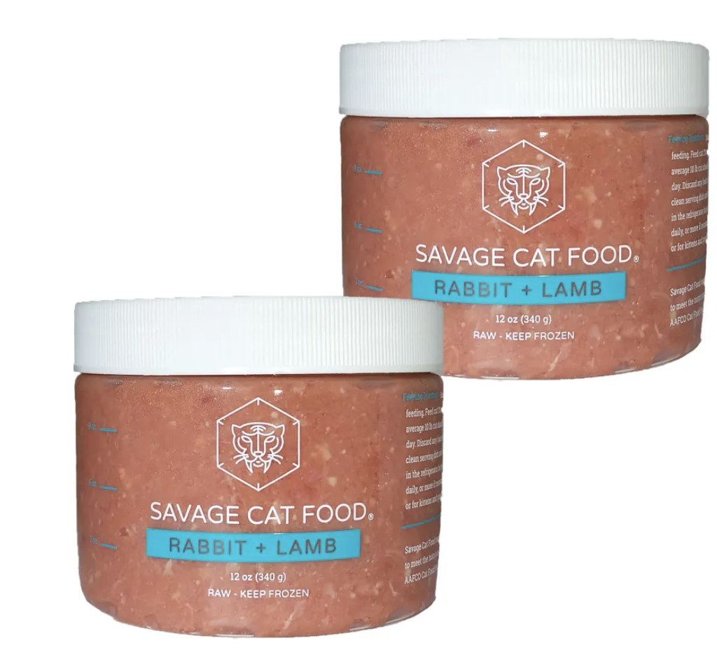 Savage Cat Rabbit + Lamb Tub
