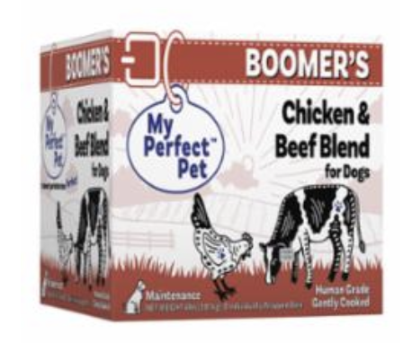 My Perfect Pet Boomer's Chicken & Beef Blend Dog Food