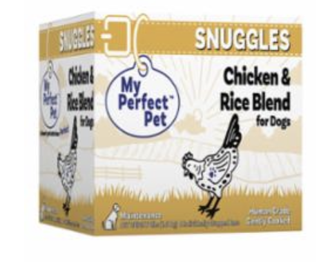 My Perfect Pet Snuggle's Chicken Gently Cooked Dog Food