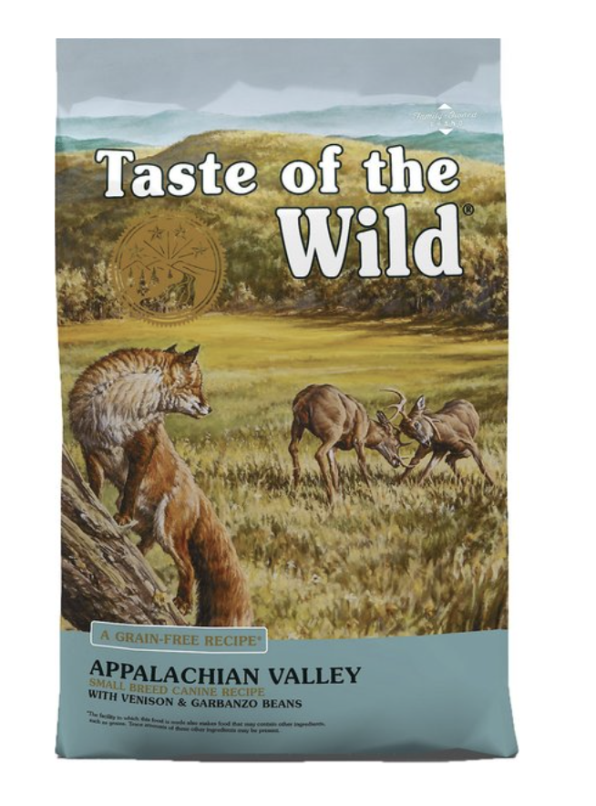 Taste of the Wild Appalachian Valley Small Breed Grain-Free Dry Dog Food