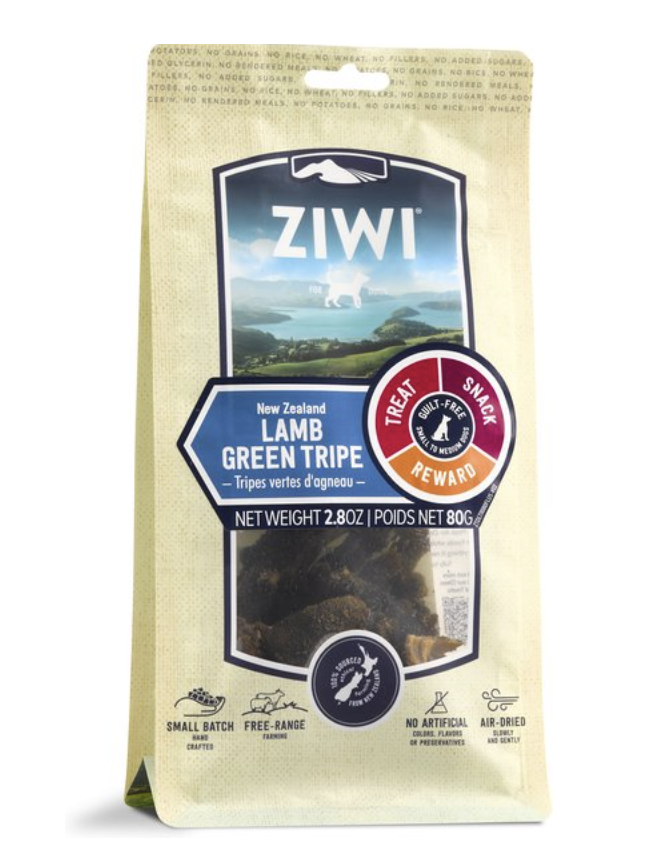Ziwi Air-Dried Lamb Green Tripe Dog Chews