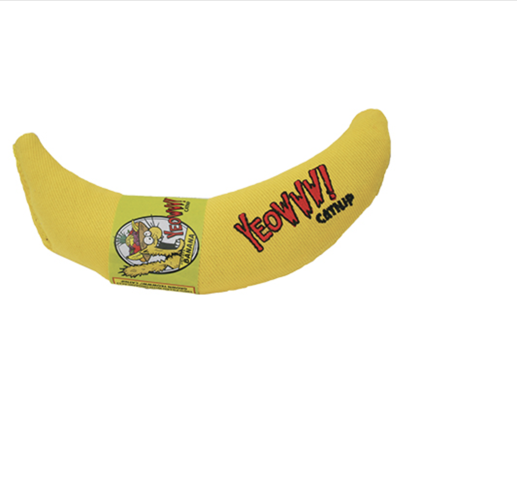 Yeowww! Catnip Banana Cat Toy