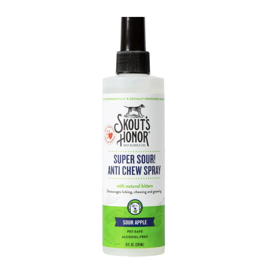Skout's Honor Super Sour Anti Chew Training Spray