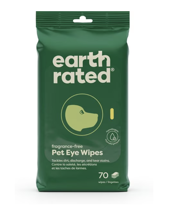 Earth Rated Grooming Eye Wipes