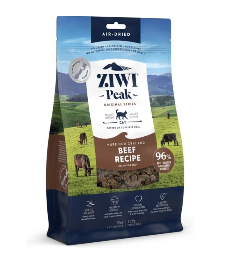 Ziwi Peak Air-Dried Beef Recipe Cat Food