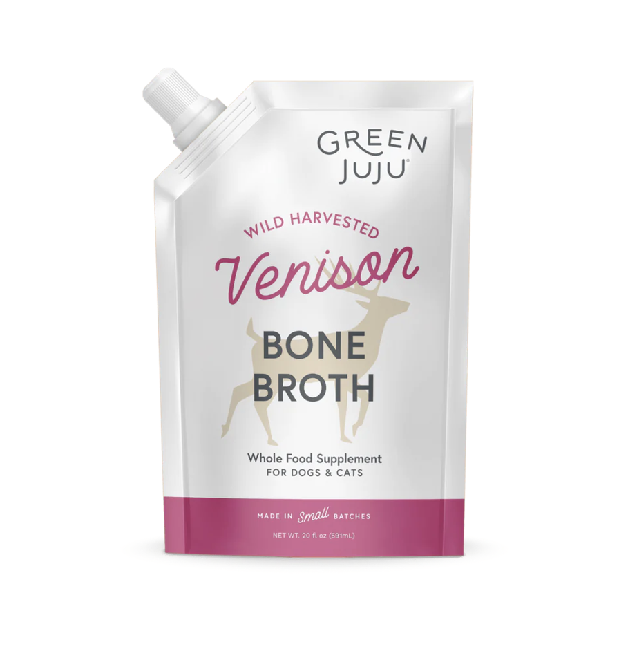 Green Juju Venison Bone Broth