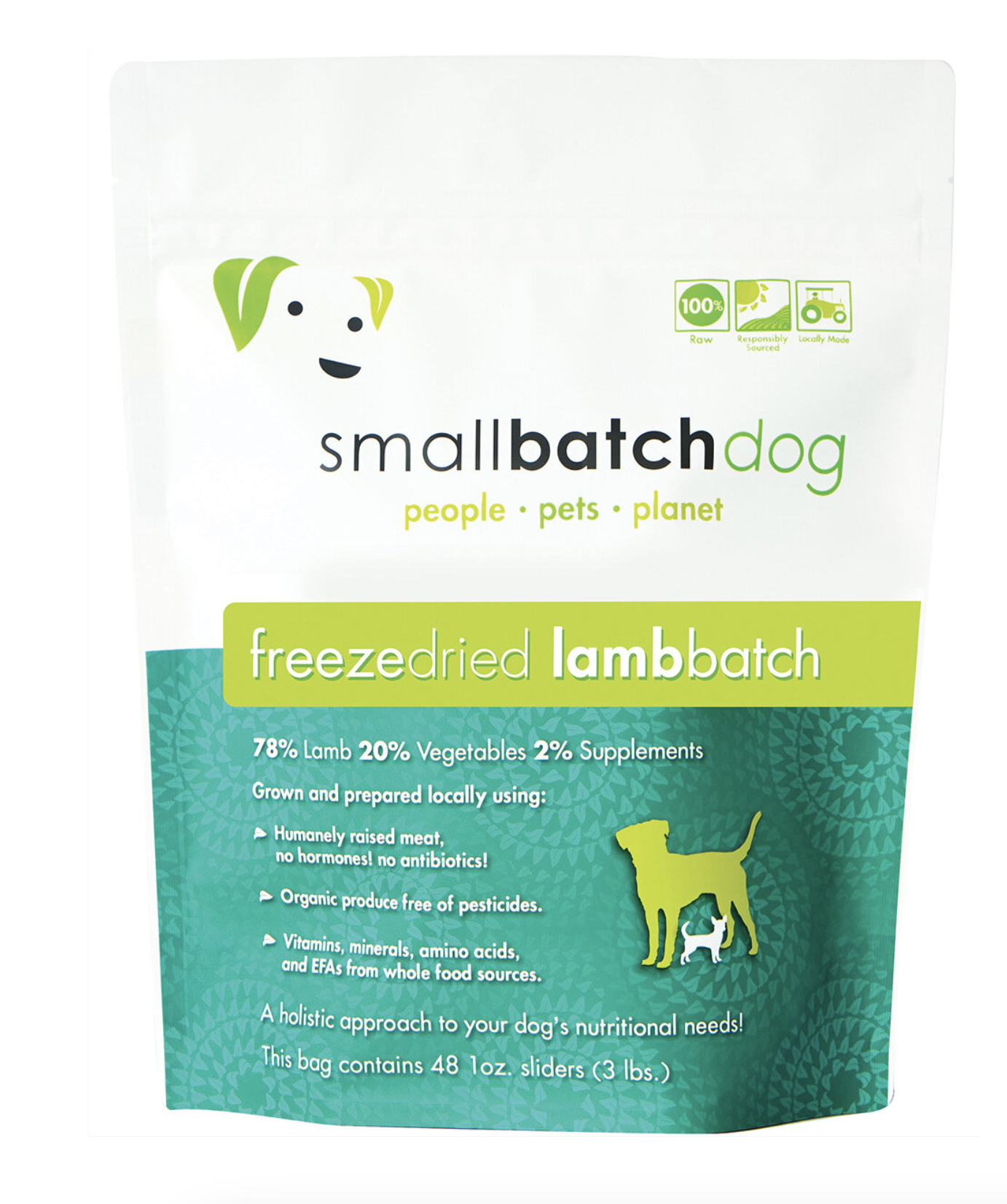 Smallbatch Raw Freeze-Dried Lamb Dog Food
