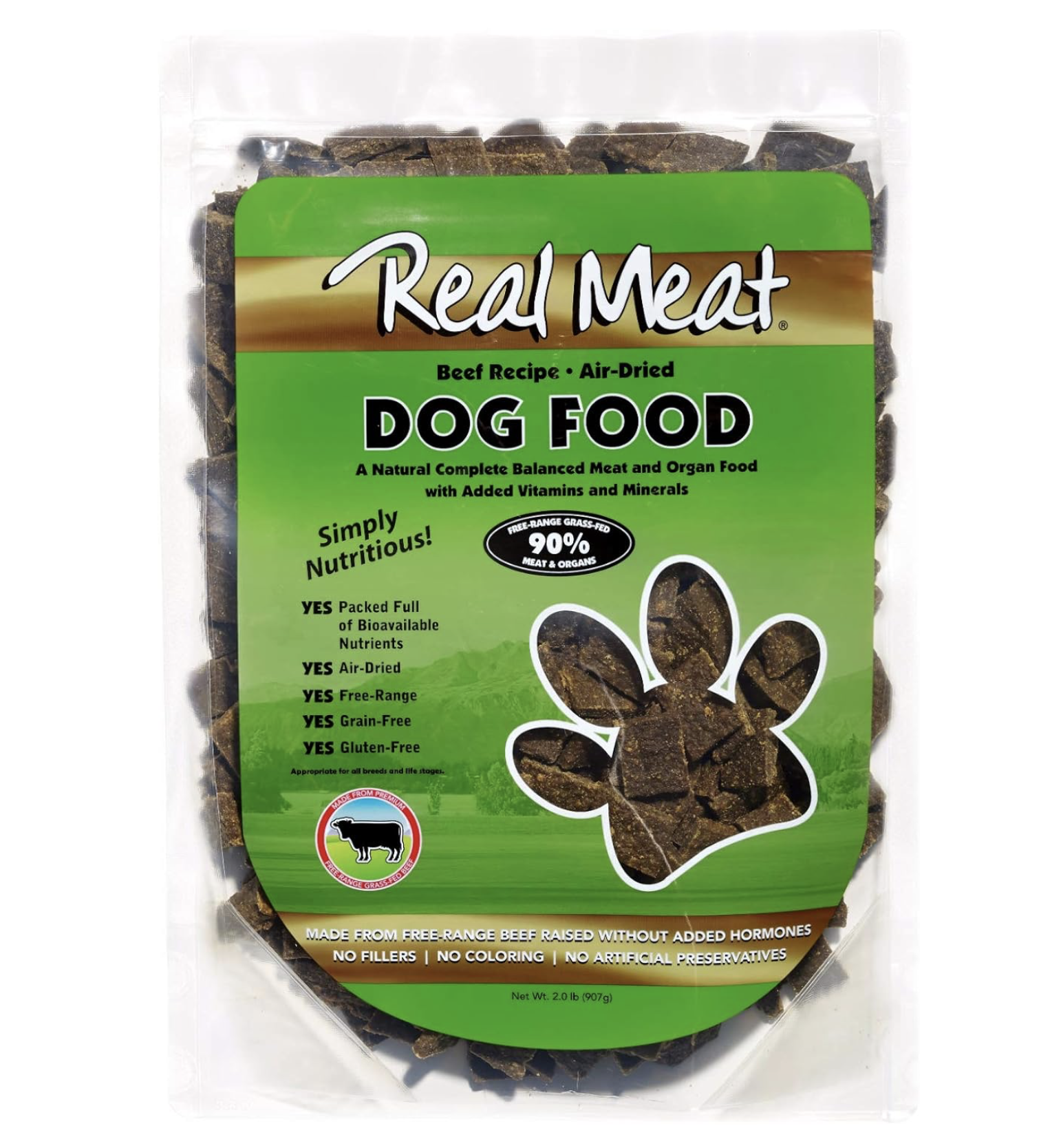 Real Meat Beef Dog Food