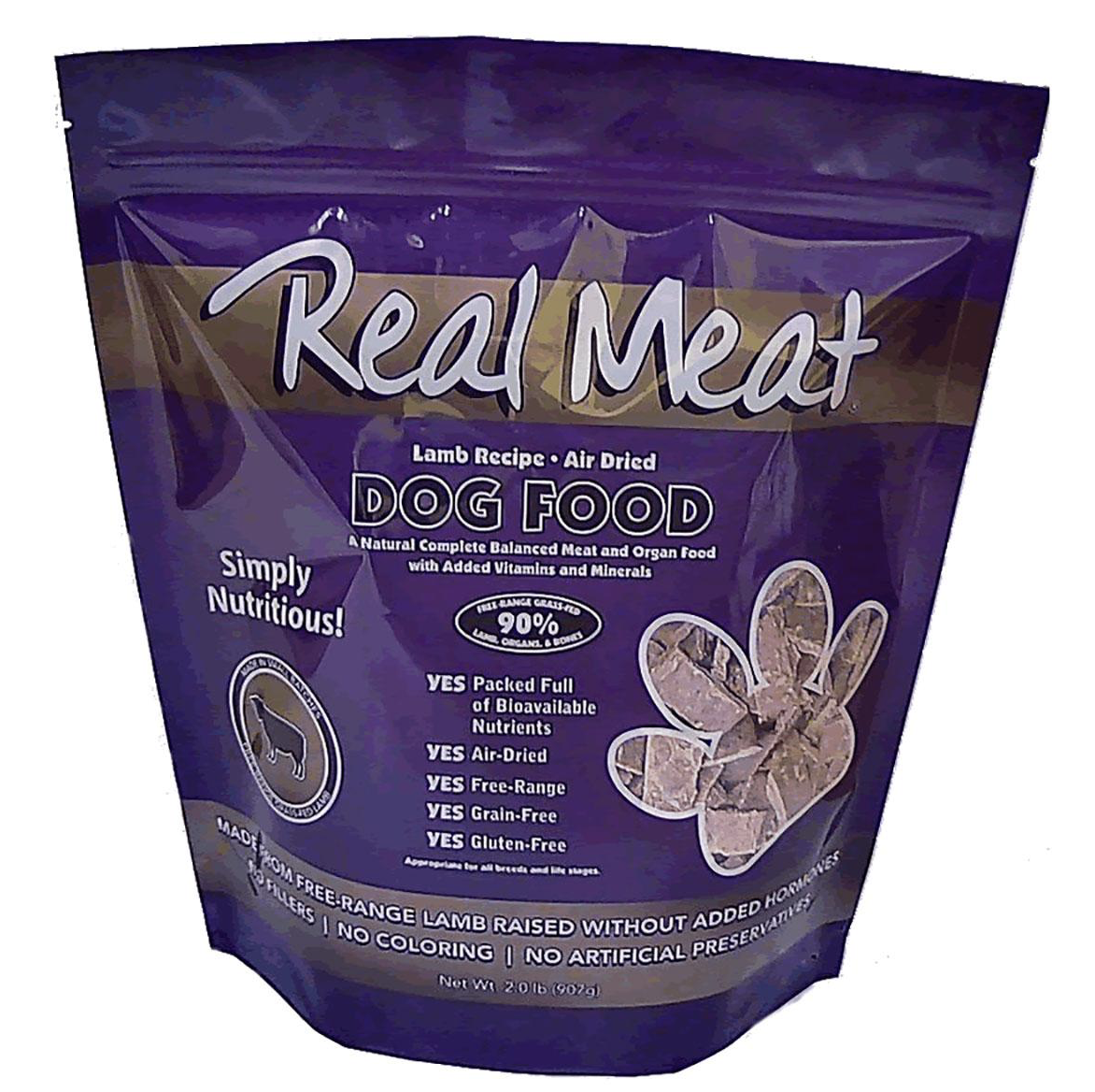Real Meat Lamb Dog Food