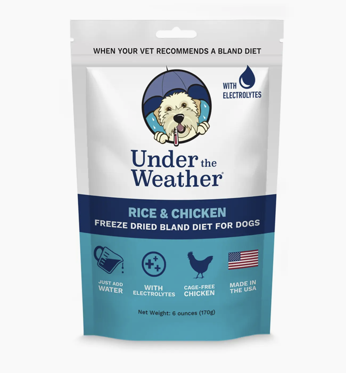 Under the Weather Pet Chicken & Rice Bland Diet For Dogs