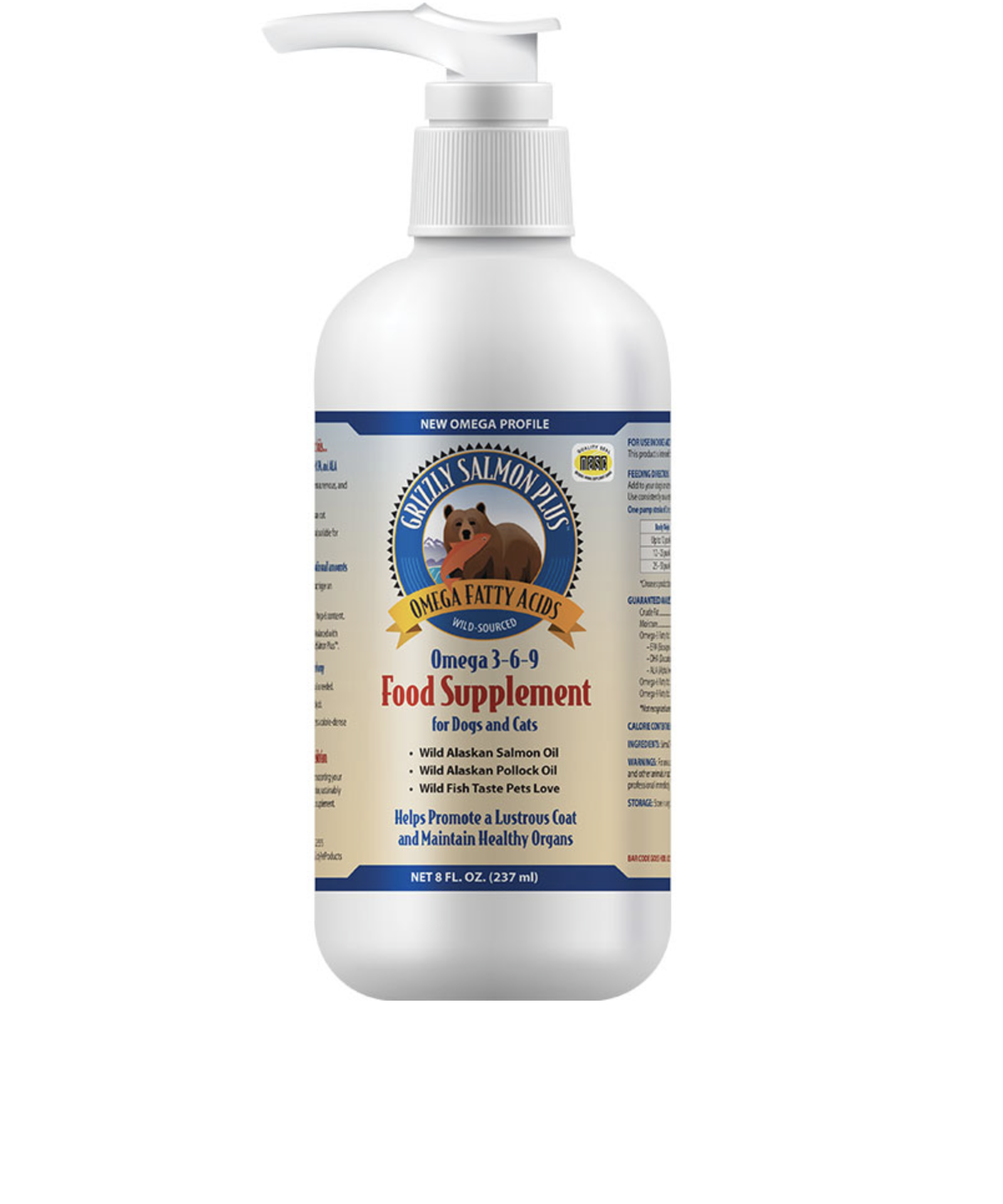 Grizzly Salmon Oil Plus Supplement