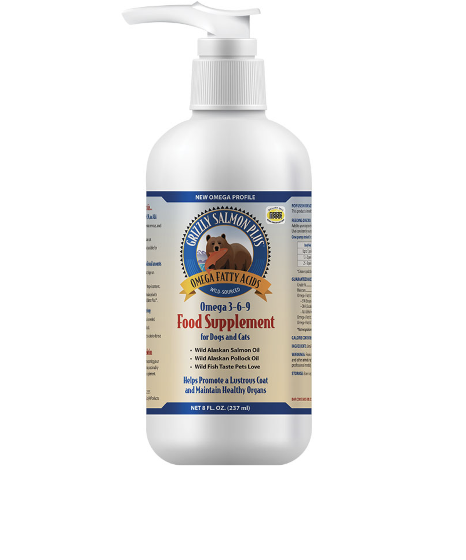 Grizzly Salmon Oil Plus Supplement