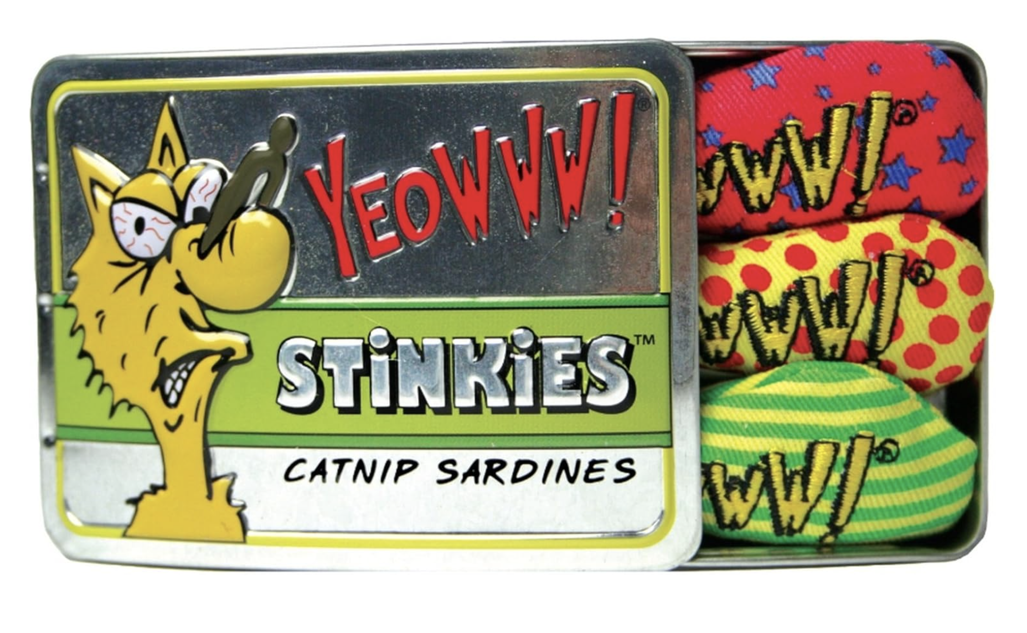 Yeowww Tin of Stinkies, 3 in a Sardine Tin