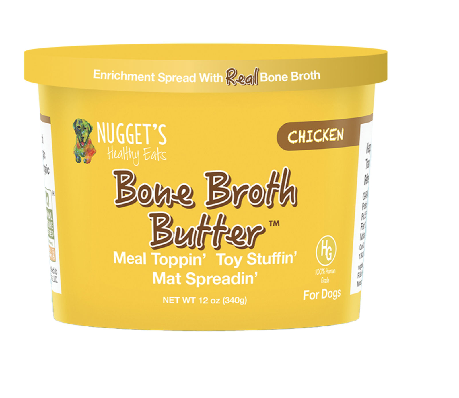 Nugget's Healthy Eats  Bone Broth Butter Chicken