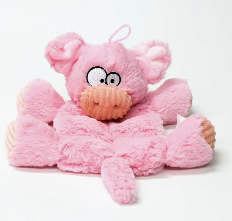 Steel Dog Barnyard Buddy Piggy Dog Toy