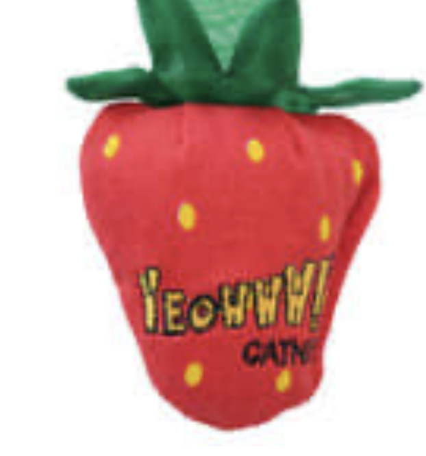 Yeowww Catnip Strawberry Red