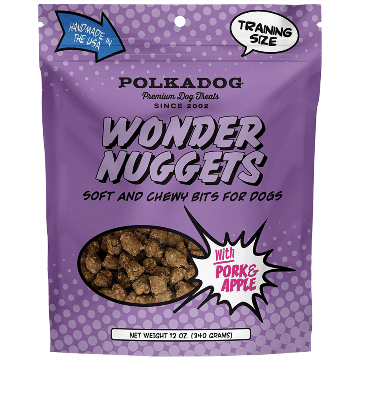 PolkaDog Wonder Nuggets Apple & Pork