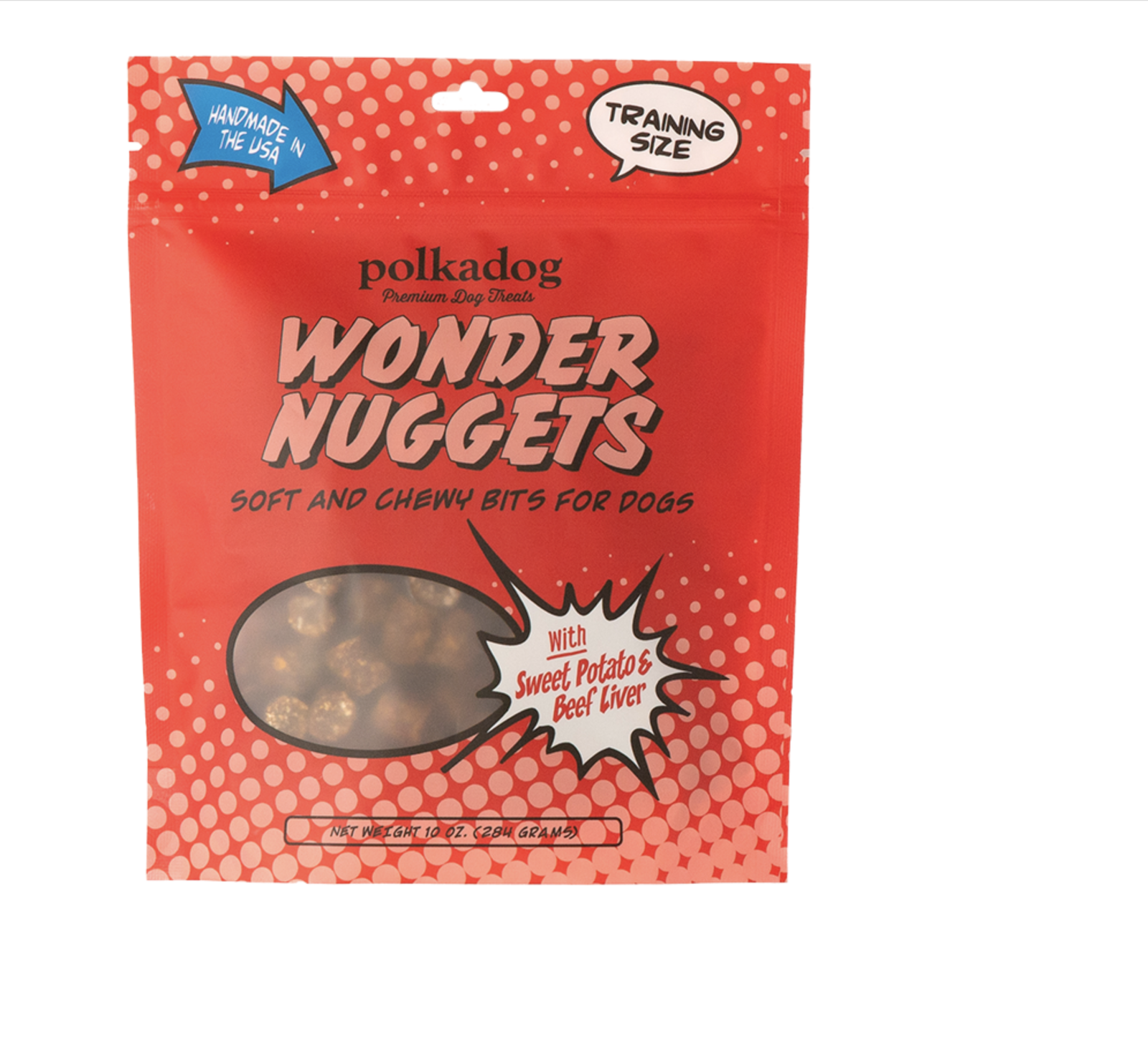 PolkaDog Wonder Nuggets Sweet Potato & Beef Liver 10oz