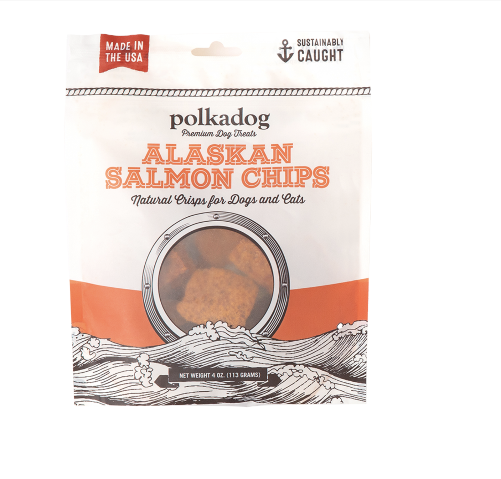 PolkaDog Alaskan Salmon Chips