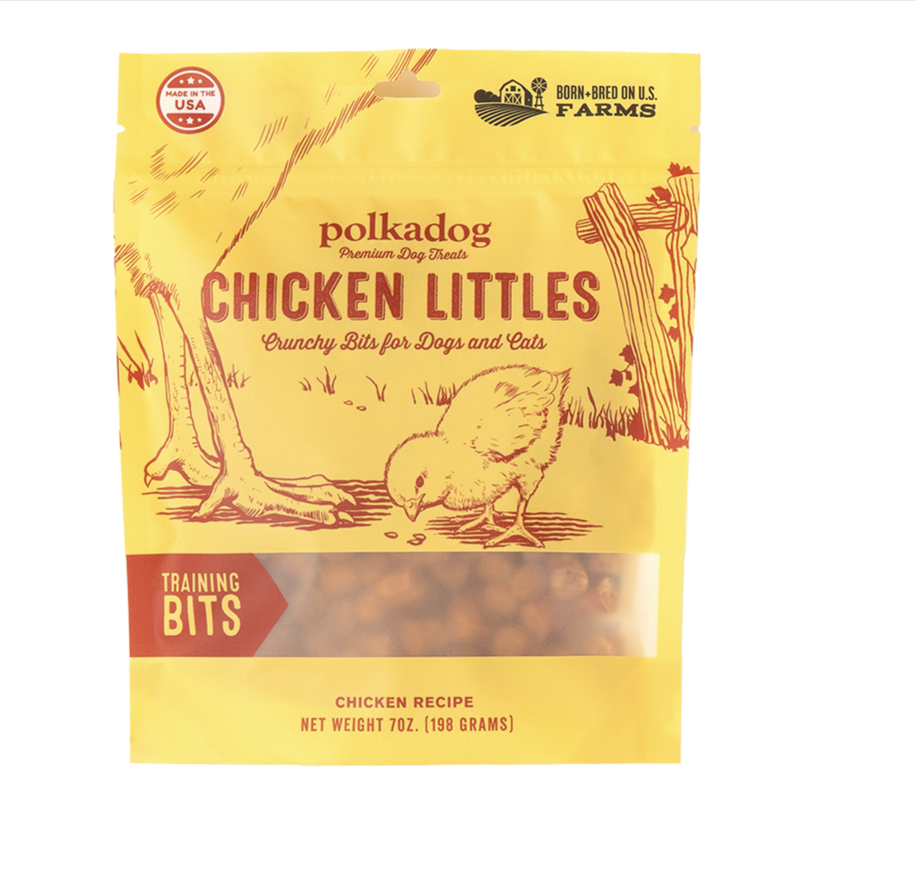 PolkaDog Chicken Littles Mini Tube (Bits)