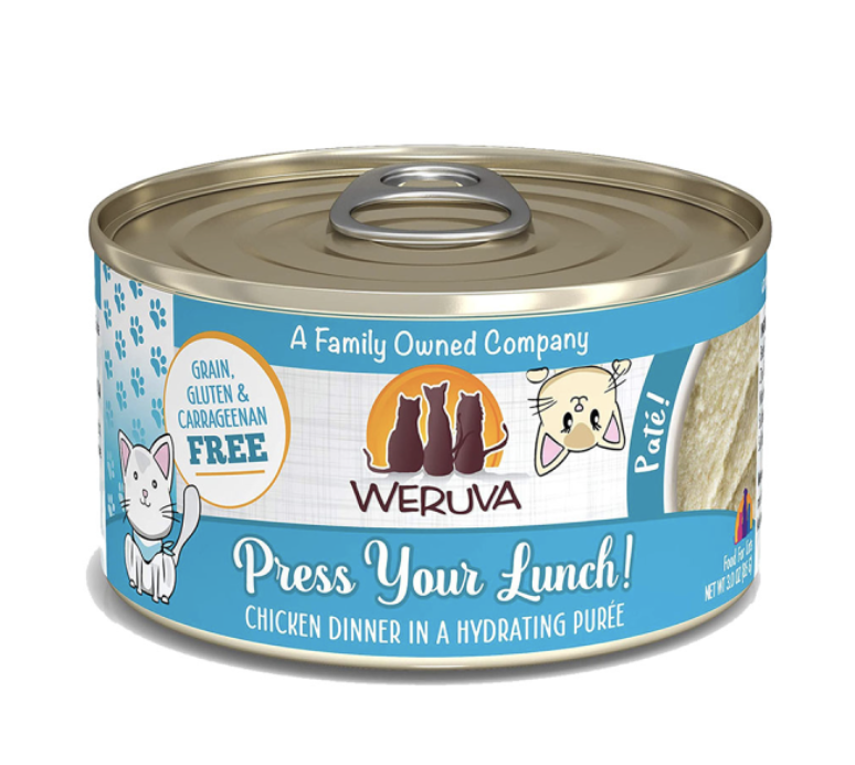 Weruva Press Your Lunch! with Chicken Canned Cat Food