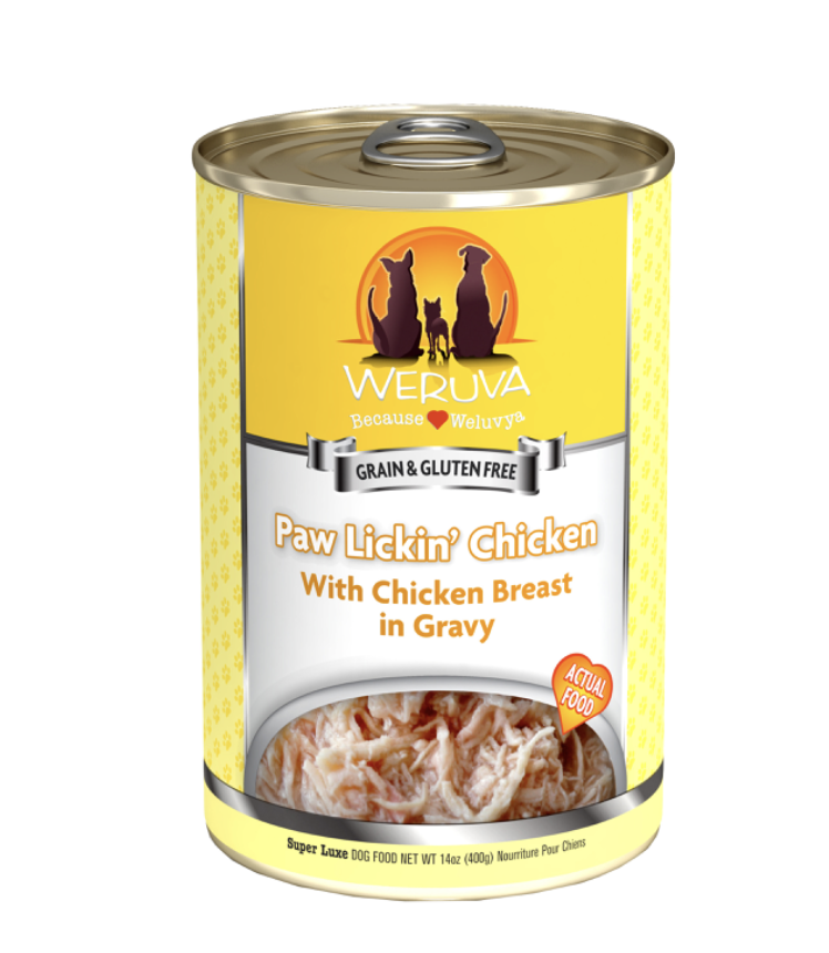 Weruva Paw Lickin' Chicken in Gravy Canned Dog Food