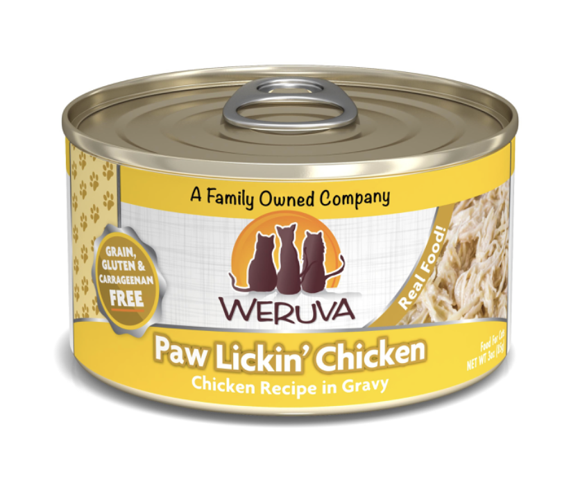 Weruva Paw Lickin' Chicken in Gravy Canned Cat Food