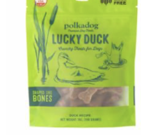 Polka Dog Lucky Duck Training bits 7oz