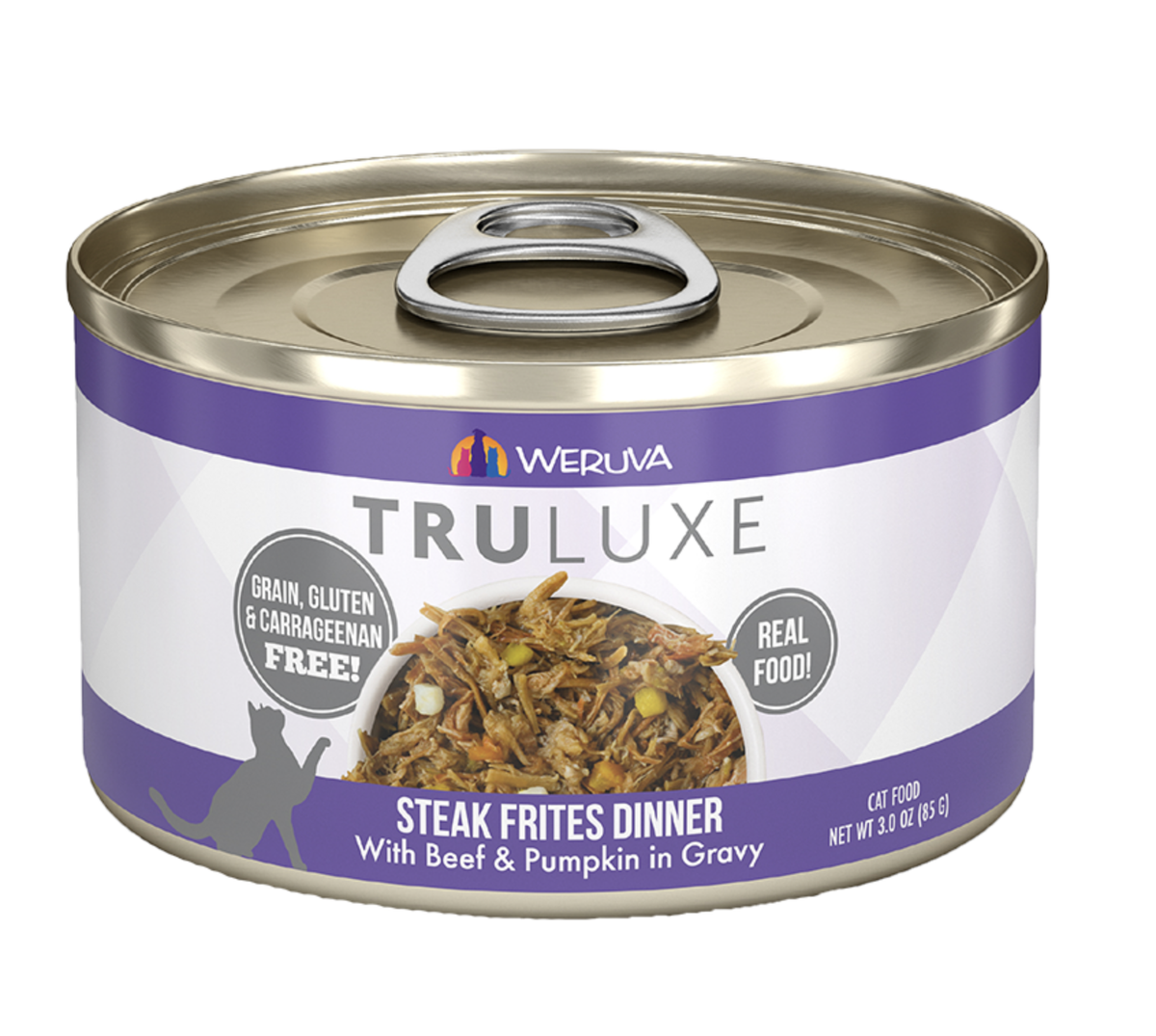 Weruva TruLuxe Steak Frites Dinner Canned Cat Food