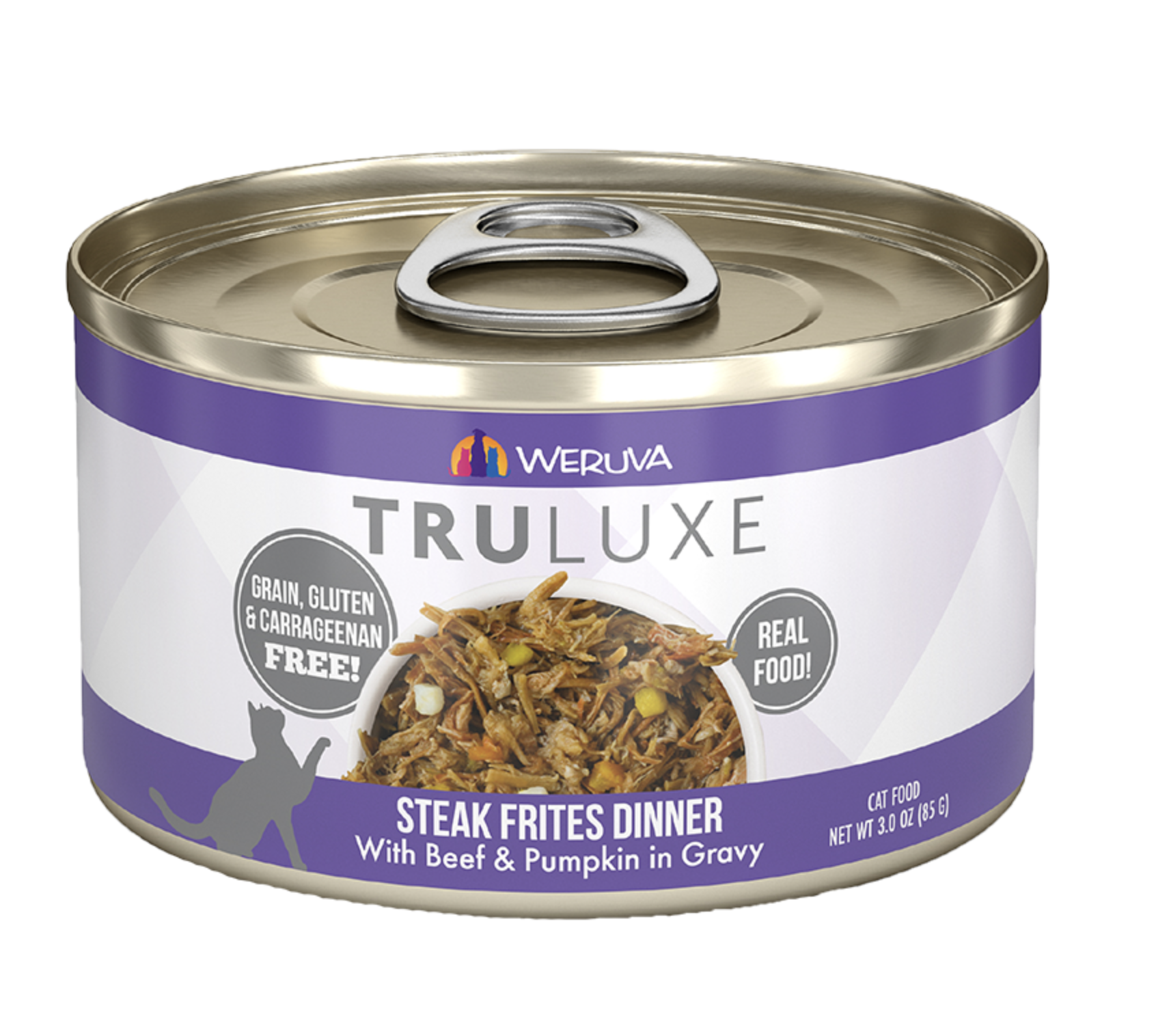Weruva TruLuxe Steak Frites Dinner Canned Cat Food
