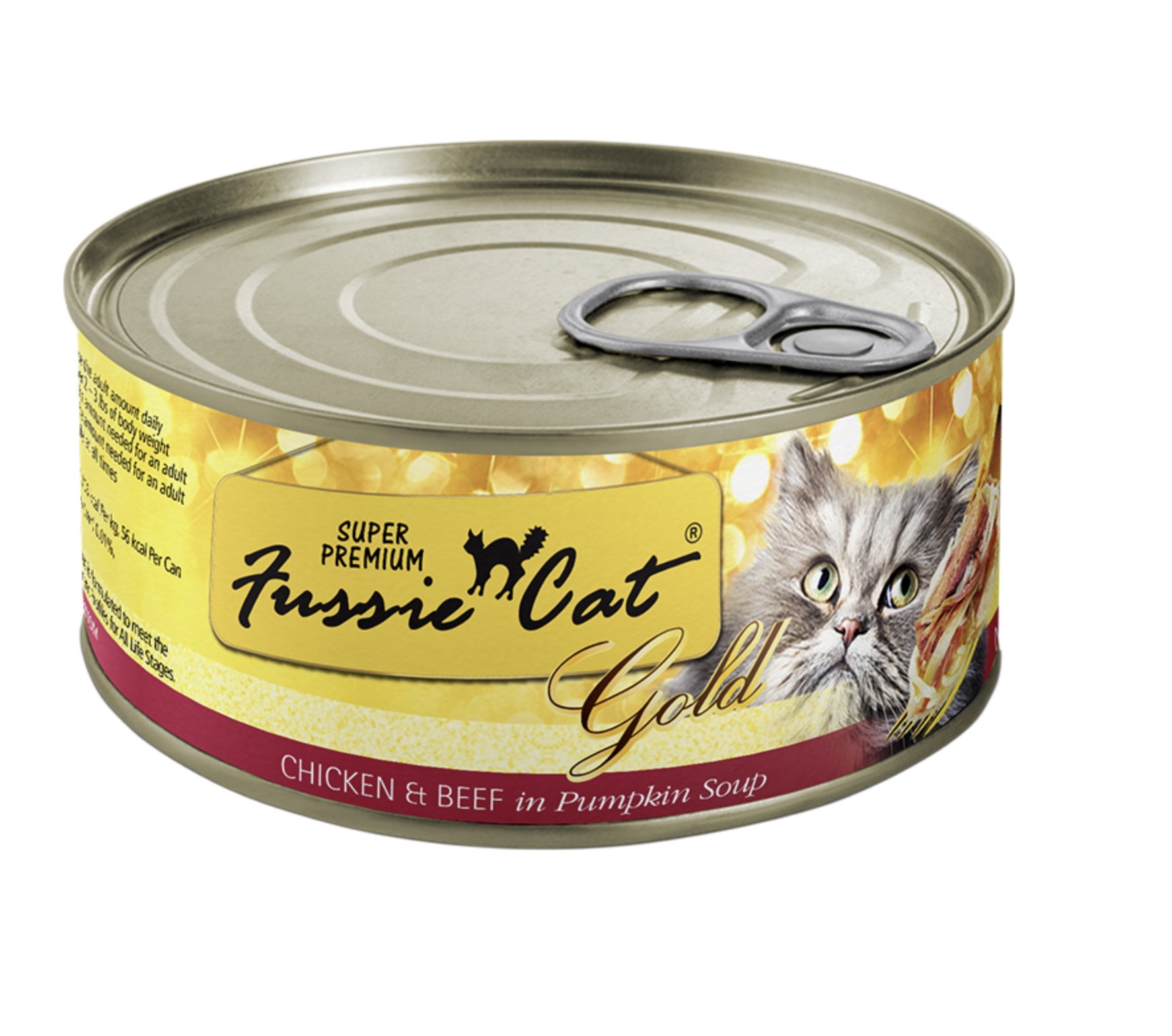 Fussie Cat Chicken Beef & Pumpkin Canned Cat Food