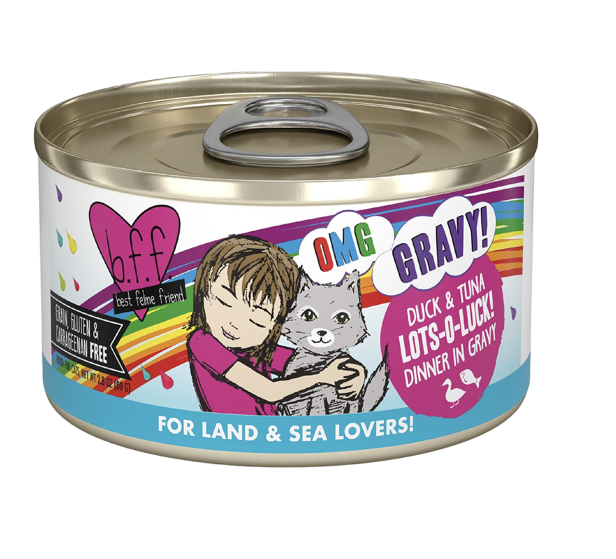 Weruva My BFF OMG Duck &amp; Tuna Canned Cat Food