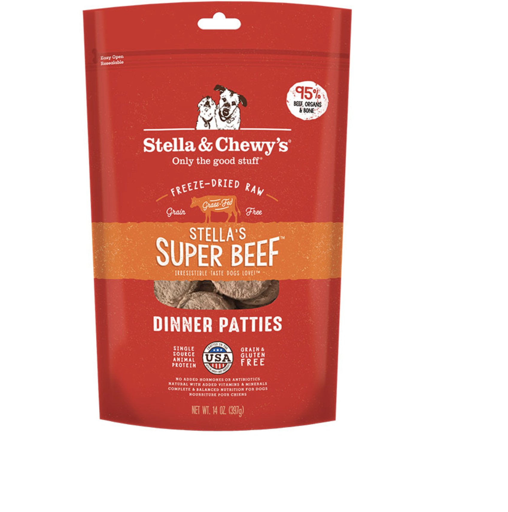 Stella & Chewy's Raw Freeze-Dried Beef Dog Food