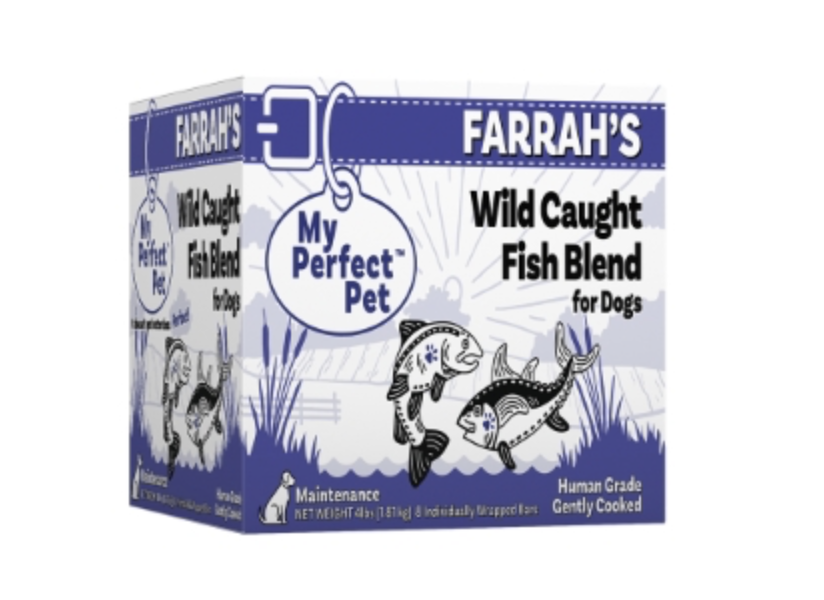My Perfect Pet Farrah's Fish Wild Caught Fish Blend 4lb Dog Food
