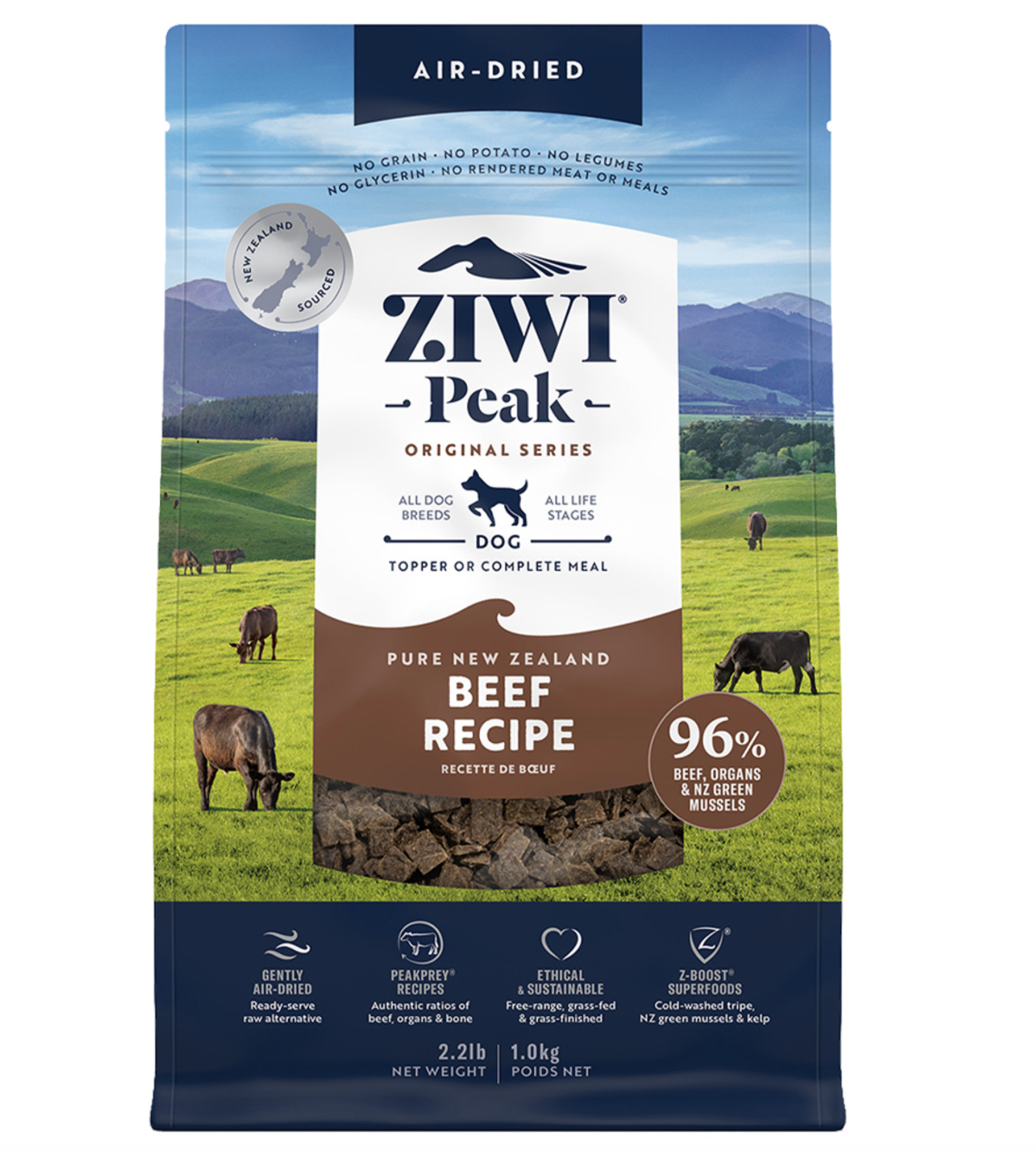 Ziwi Peak Air-Dried Beef Dog Food