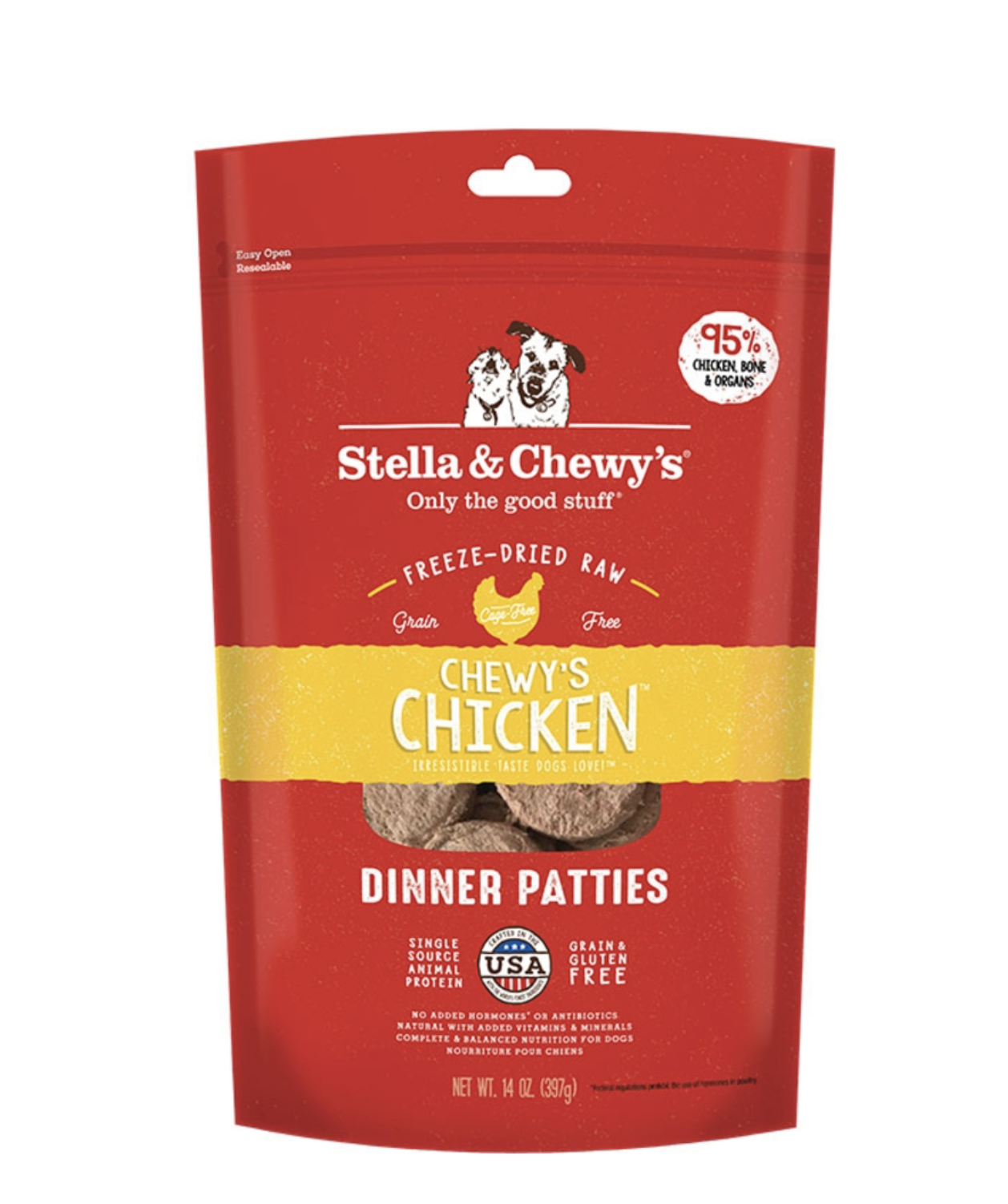 Stella & Chewy's Raw Freeze-Dried Chicken Dog Food
