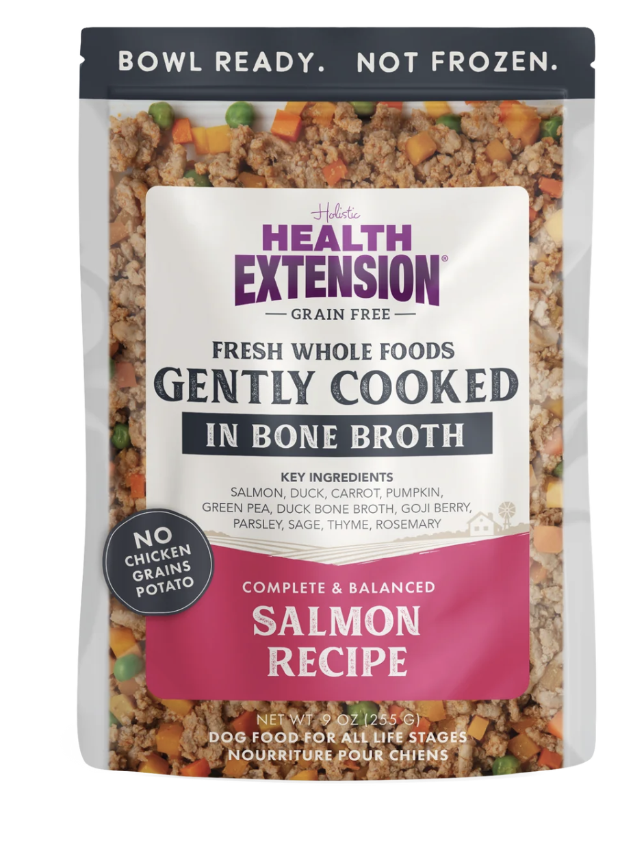 Health Extension Gently Cooked Grain Free Salmon Recipe