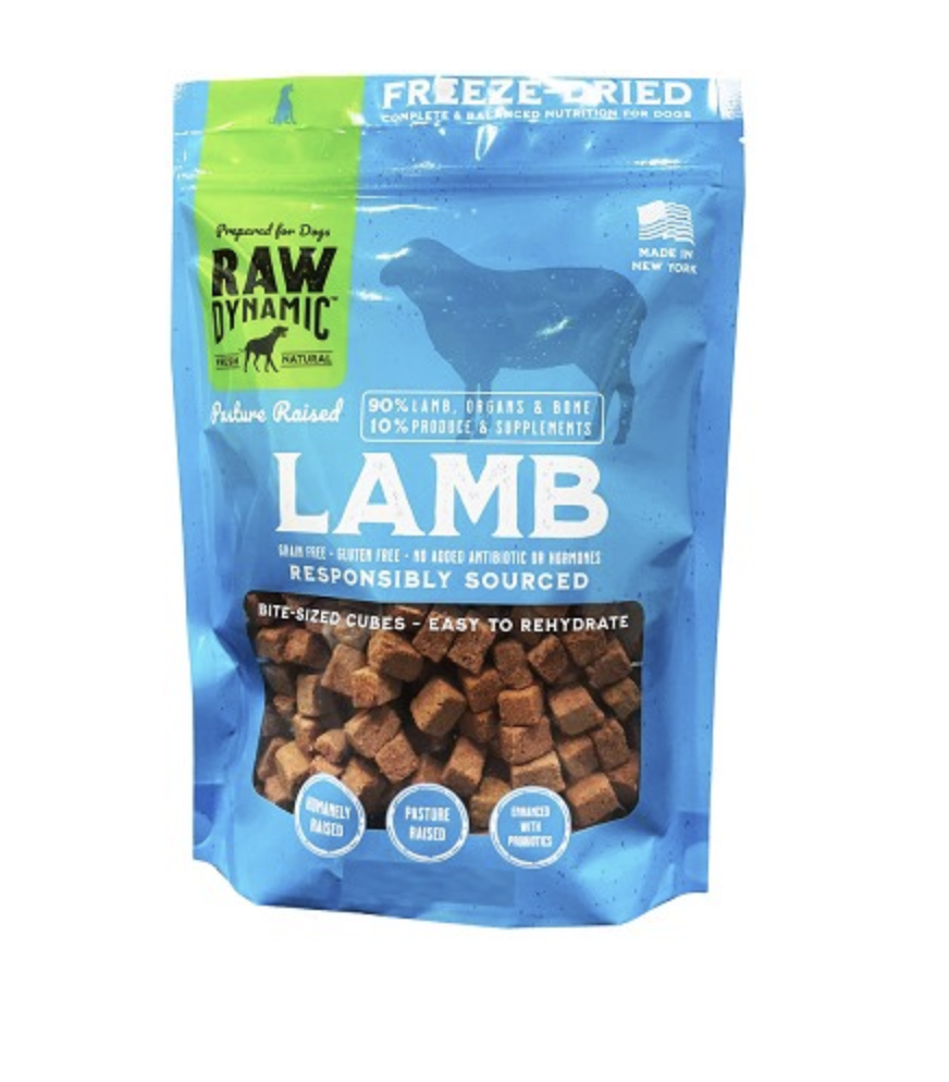 Raw Dynamic Freeze-Dried Lamb Dog Food