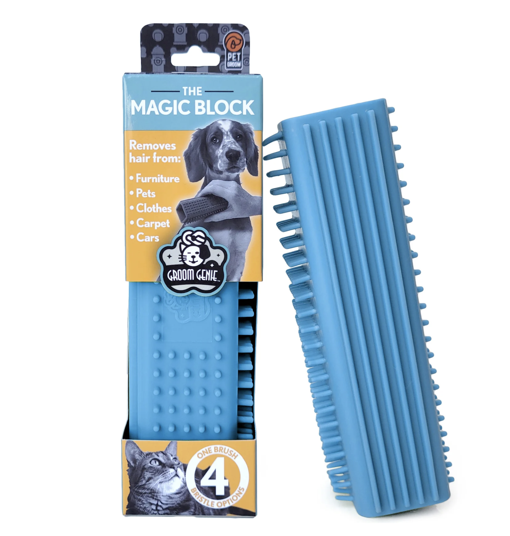 Groom Genie Magic Pet Block Brush