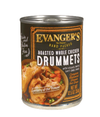 Evanger&#39;s Hand Packed Roasted Whole Chicken Drummet Canned Dog Food